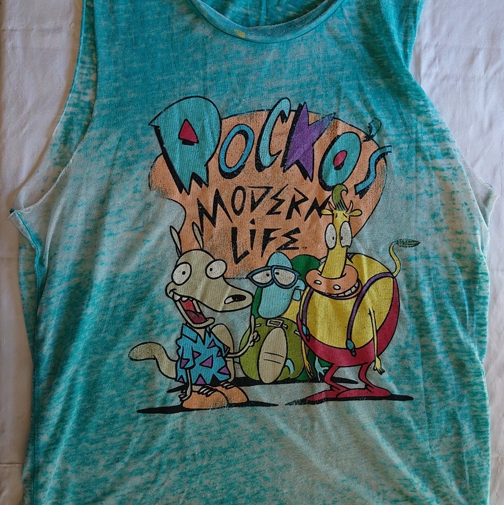 Rocko's Modern Life burnout tank